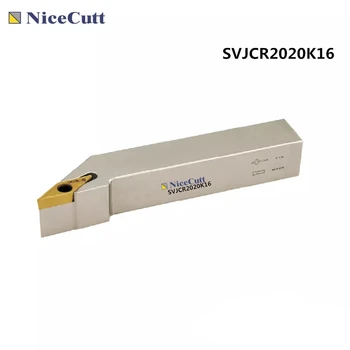 Narzędzia tokarskie Nicecutt SVJCR2020K16 SVJCL2020K16 zewnętrzny tokarka Uchwyt narzędzia do toczenia wstawić ostrza narzędzia VCMT