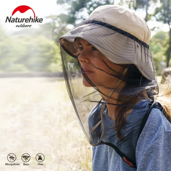 NatureHike NH Camping Protector Hat Face Mesh Anti Mosquito Net for Outdoor Camping Hiking Treking Photography Beekeeper