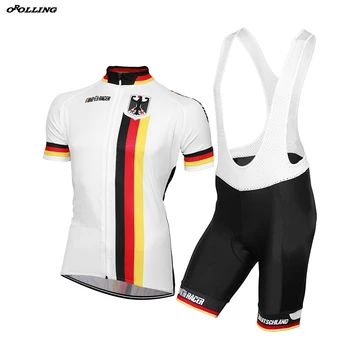 New Classic Germany Pro Cycling Team Set Customized Mountain Road Race ORROLLING