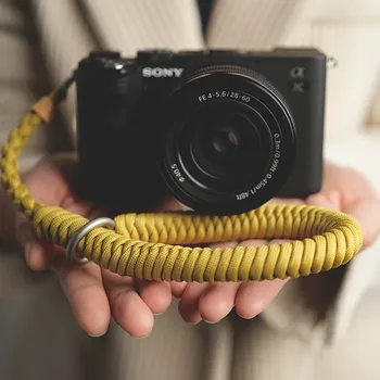 New Mr. Stone Exclusive Twine Series Hand-Woven Camera Nadgarstkiem Strap Hanging Rope Hand Rope