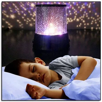 Niesamowity projektor led rozgwieżdżonego nocnego nieba lampa Star Light Master Cosmos Kids Gift USB Battery Battery Night Light Children 35