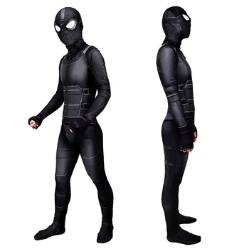 Nocny strój z dala od domu stealth garnitur Czarny cosplay kostium elastan drukowanie 3D Halloween stroje dla dorosłych dzieci