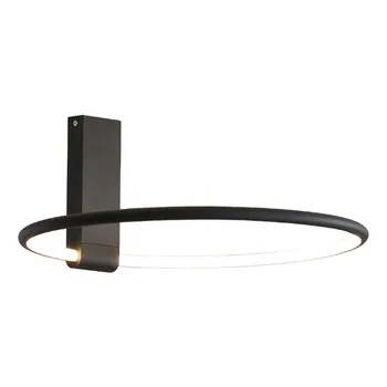 Nordic Gold Akrylowe Pierścień Obrót O 360 Stopni Led Lampa Sufitowa Do Salonu, Kuchnia, Przedpokój Minimalizm Home Deco Lampa