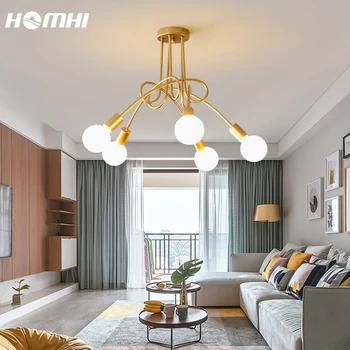 Nordic Modern Creative Curve pozłacane lampy wiszące ozdoba domu oprawa restauracja luksus 110v 220v czarny salon