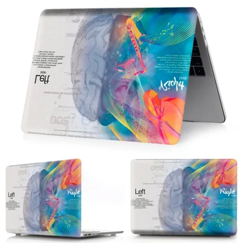 Nowa Torba na laptopa pokrowiec dla MacBook Air Pro Retina 11 12 13 15 dla Mac book Pro 13.3 15.4 cali z panelem dotykowym ID + pokrywa klawiatury