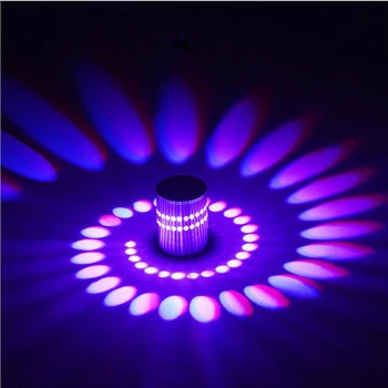 Nowoczesne lampy led sufitowe oprawy RGB remote effect light for party DJ club elf salon sypialnia żarówka LED art lampy oświetlenie