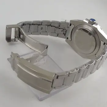 Nowy 21,3 mm stal nierdzewna Oyster Watch bransoletka wdrożenie Bukle Fit 43 mm męskie zegarki zegarek