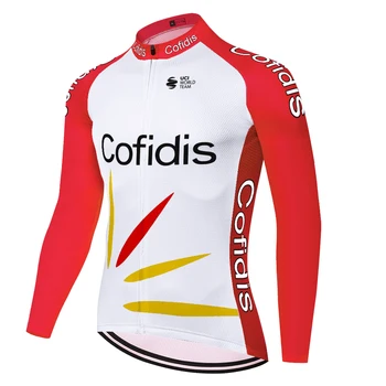 Nowy Cofidis jazda na rowerze Jersey 2020 lato wiosna uniforme ropa ciclismo hombre quick dry 20D gel pad męskie rowerowe spodnie