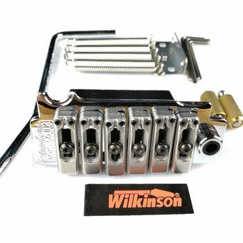 Nowy Wilkinson WVS50IIK gitara tremolo most Tremolo system srebrny czarny i Złoty