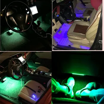 Nowy styl wnętrza samochodu LED neon lampa do Dodge Caliber Ram 1500 Caravan Journey X5 Stratus Nitro Neon Durango akcesoria