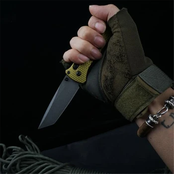 OEM 537 składany nóż EDC M4 ostrze aluminiowy uchwyt odkryty camping nóż przetrwania polowanie kieszonkowe owocowe noże EDC narzędzie