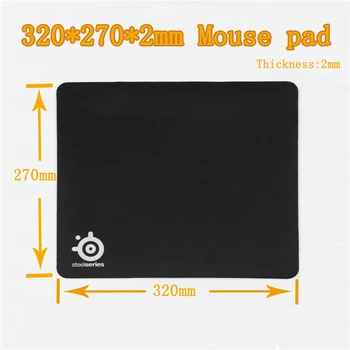 OEM SteelSeries QCK MASS Notebook Gaming Mouse Pad Gamer Computer czarny gumowy podkładka pod mysz tenis mata antypoślizgowa bez pudełek