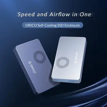 ORICO M. 2 NVME SSD etui z wentylatorem SSD obudowa M. 2 M Key M+B Key dysk SSD USB C 10 Gb dysk twardy obudowa M. 2 SSD Box