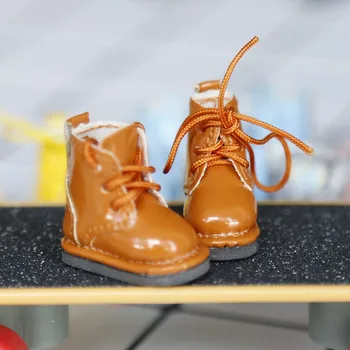 Ob11 buty dla Dzieci DDF body9 BJD GSC ceramika skórzana lalka buty akcesoria dla lalek