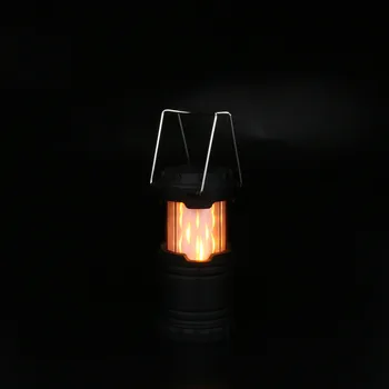 Odkryty światło mini led przenośna lampa przyjazne dla środowiska, energooszczędne światło płomień lampy kemping, turystyka sprzęt