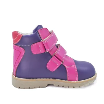 Ortoluckland New Girls Shoes Little Baby Jesień Zima Buty Dla Dzieci Obuwie Ortopedyczne Wiosna Płaskostopie Ortopedyczne Botki