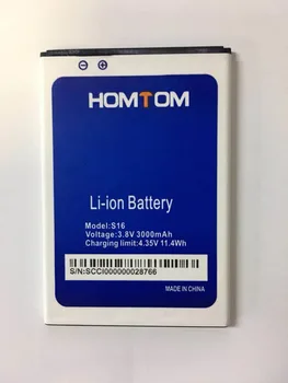 Oryginalna bateria S16 3000mAh wymiana 5,5-calowego baterii telefonu komórkowego HOMTOM S16
