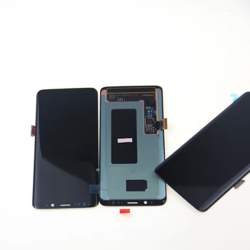 Oryginalna wymiana AMOLED SAMSUNG Galaxy S9 S9+ wyświetlacz LCD ekran dotykowy digitizer z ramką