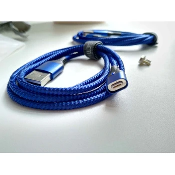 Oryginalny 3A magnetyczny kabel USB, szybkie ładowanie Micro USB Type C kabel do Samsung iphone Huawei Magnet Charger telefon kabel
