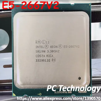 Oryginalny Procesor Intel Xeon E5-2667V2 3,30 Ghz, 8-rdzeniowy 25 MB SmartCache E5-2667 V2 LGA2011 E5-2667 V2 oficjalna wersja E5 2667V2