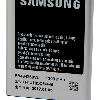 Oryginalny Samsung Samsung bateria EB464358VU do Samsung GT-S6358 S7500 S6102E S6802 S6352 S7508 S6010 S6818 S6358 S6500D S6812I GT-S6310
