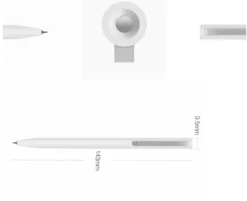 Oryginalny Xiaomi Mijia Sign uchwyty 9,5 mm uchwyty do podpisu PREMEC gładka Szwajcaria wsad MiKuni Japan Ink add Mijia pensão residencial policarpo evora Black Refill