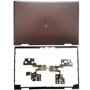 Oryginalny nowy brązowy laptop LCD pokrywa tylna/panel przedni/zawiasy do HP ENVY X360 15-BP 15M-BP Series 15.6