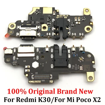 Oryginalny port ładowania Jack Connector Board Parts Flex Cable mikrofon dla Xiaomi Mi 9T Pro 9Se Redmi 8 8A 9A 9 K30 K20 Note 9