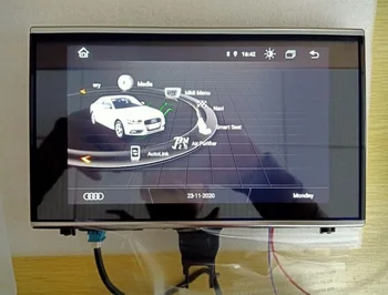 Ouchuangbo Android 10 radioodtwarzacz samochodowy odtwarzacz multimedialny dyktafon dla 8.4 cali S6 A7 A6 C7 RS6 RS7 2012-2018 obsługa MMI 8 core