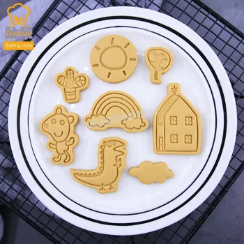 PEPPAPIG cookie cutter formy ciasteczka tłoczenie formy deser, pieczenia Silikonowa forma do Sop ciasto dekoracji narzędzie w domu DIY narzędzia