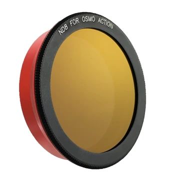 PULUZ CPL ND16 ND1000 ND64 ND8 UV obiektyw filtr dla DJI Osmo Action Camera akcesoria pokrywka obiektywu filtr
