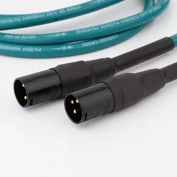 Para Аудиокарт Cross Balanced Hifi XLR Interconnect cable 1.5 m kabel XLR