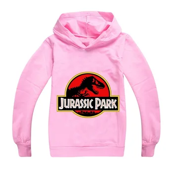Park Jurajski Chłopcy Bluzy Bluzy Dinozaur Światowej Mody Sweter Bluza Z Kapturem Dzieci Dzieci Dziewczyny Na Co Dzień Z Kapturem Odzież Sportowa Topy
