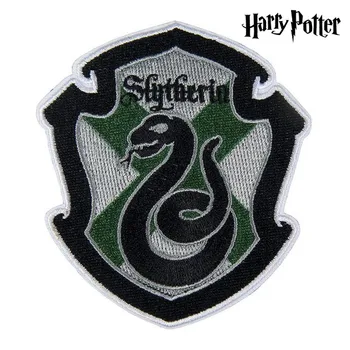 Patch Slytherin Harry Potter Zielony Szary Poliester