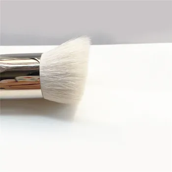Perfect Face Brush 71 - Soft A++ kozia wełna All-in-one narożna szczotka do fluidu pudru krem bronzer róż róż do policzków