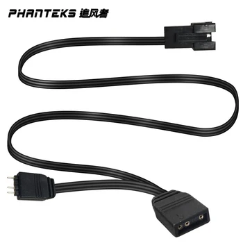 Phanteks ARGB 5V 3Pin Item Extension Cable AURA ASUS/MSI płyta główna Spliter do 5V (ARGB Aureole,Light Strip,wentylator)