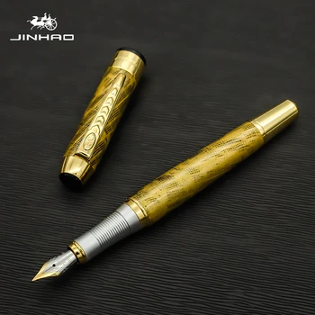 Pióro wieczne Jinhao luksusowe atrament długopis Dolma Kalem kaligraficzne uchwyty do szkoły Mon Blanc prezent uchwyt kaligrafia Mont Blanco