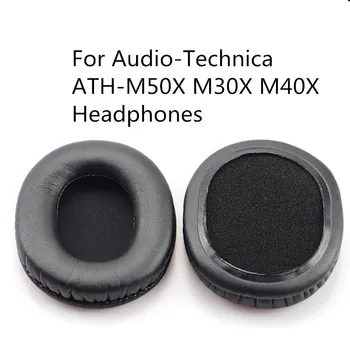 Poduszki słuchawek Audio-Technica ATH-M50X M30X M40X wymiana słuchawek audio nauszniki opaska ochraniacz akcesoria nauszniki
