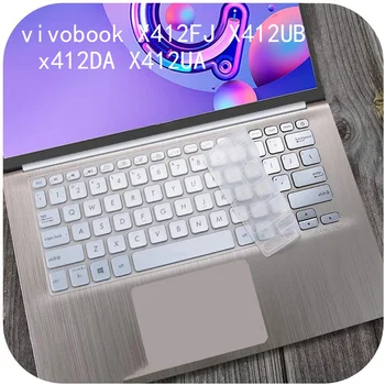 Pokrywa klawiatury TPU jest zgodny z ASUS Vivobook 14 X412 X412U UA x412fl X412f fj x412DA x412ub Series 14 size Ultra Soft-Touch