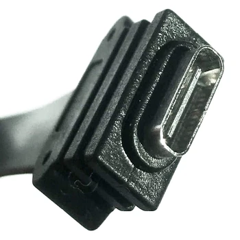 Przedłużacz 80cm kolektora płyty głównej przedniego panelu USB C, średnica USB 3.1 10G Gen 2 A-Key męski port