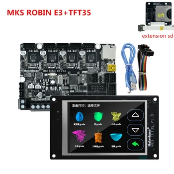 Płyta główna MKS Robin E3 Ender3 CR 10 upgrade parts drukarka 3D 32bit panel MKS TFT35 ekran dotykowy bltouch czujnik poziomowania łóżka