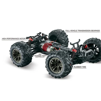 RC Car 1:16 High Speed Off-Road Vehicle 2.4 G 4WD Buggy Remote Control Climbing Car Bigfoot Car Toys For Kids Boy Gift
