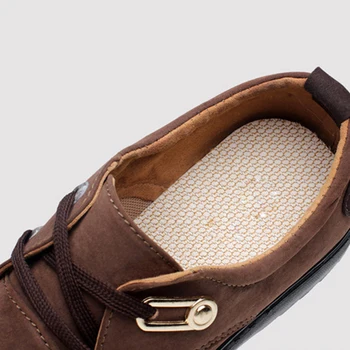 REETENE męskie obuwie skórzane wygodne chodzenie buty Męskie jazdy mieszkania buty mężczyźni klasyczne oddychające męskie mokasyny plus 48