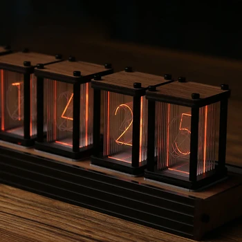 RGB light tube zegar, wehikuł czasu DIY kit LED desktop creative decoration, prezent dla chłopaka