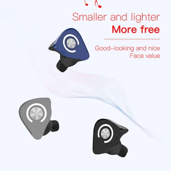 ROCKSTICK M9 Bezprzewodowa Bluetooth 5.0 zestaw słuchawkowy TWS stereo wodoodporny-słuchawki motion battery display touch słuchawki