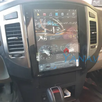 Radio samochodowe audio 2 din android stereo odbiornik-Mitsubishi Pajero 4 V97/V93 tesla car gps navigaton multimedia video player