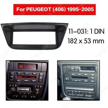 Radio samochodowe stereo montaż instalacja powięzi do PEUGEOT (406) 1995-2005 stereo ramka powięzi panel Facia DVD CD dash oprawy wykończenie