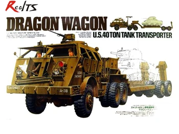 RealTS TAMIYA MODEL 35230 US 40 ton tank transporter dragon wagon