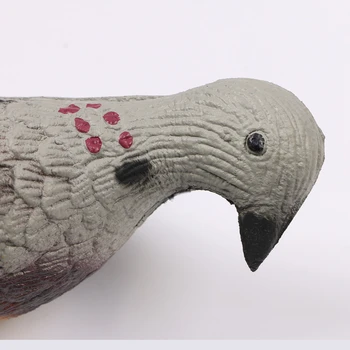 Realistyczna pianka łucznictwo 3D Gołąb przynęta Strzała cel zwierzę praktyka fotografowania wabiki myśliwskie dostawy-trwałe/lekki