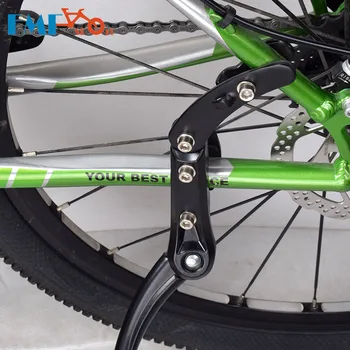 Regulowana podpórka rowerowa aluminiowa rowerowa boczny uchwyt stojak parkowania noga do gigantycznego rower górski, rower szosowy część wysoka jakość